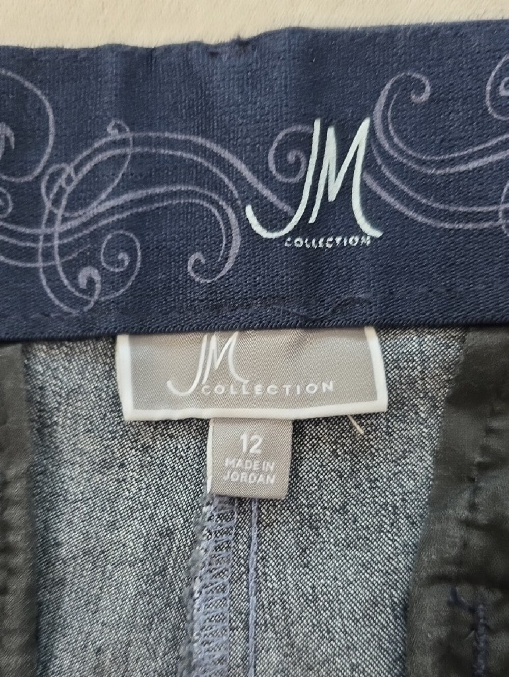 JM Collection Dark Indigo Straight-Leg Jeans - Picture 5 of 11
